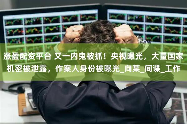 涨盈配资平台 又一内鬼被抓！央视曝光，大量国家机密被泄露，作案人身份被曝光_向某_间谍_工作